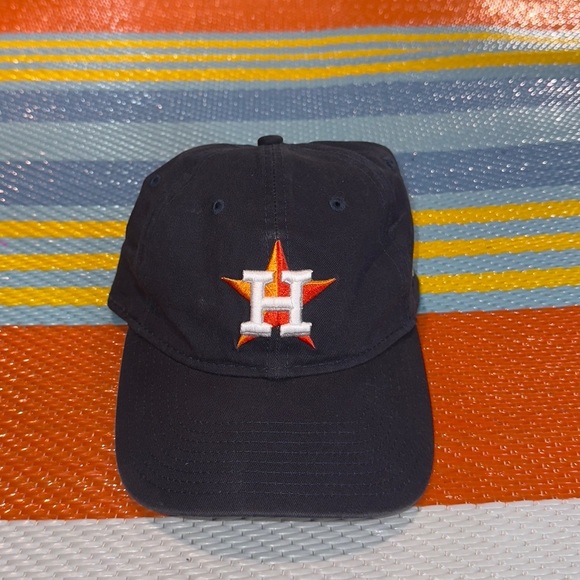 New Era Navy Blue Houston Astros 9TWENTY Cap Hat Men’s Size - Picture 1 of 7